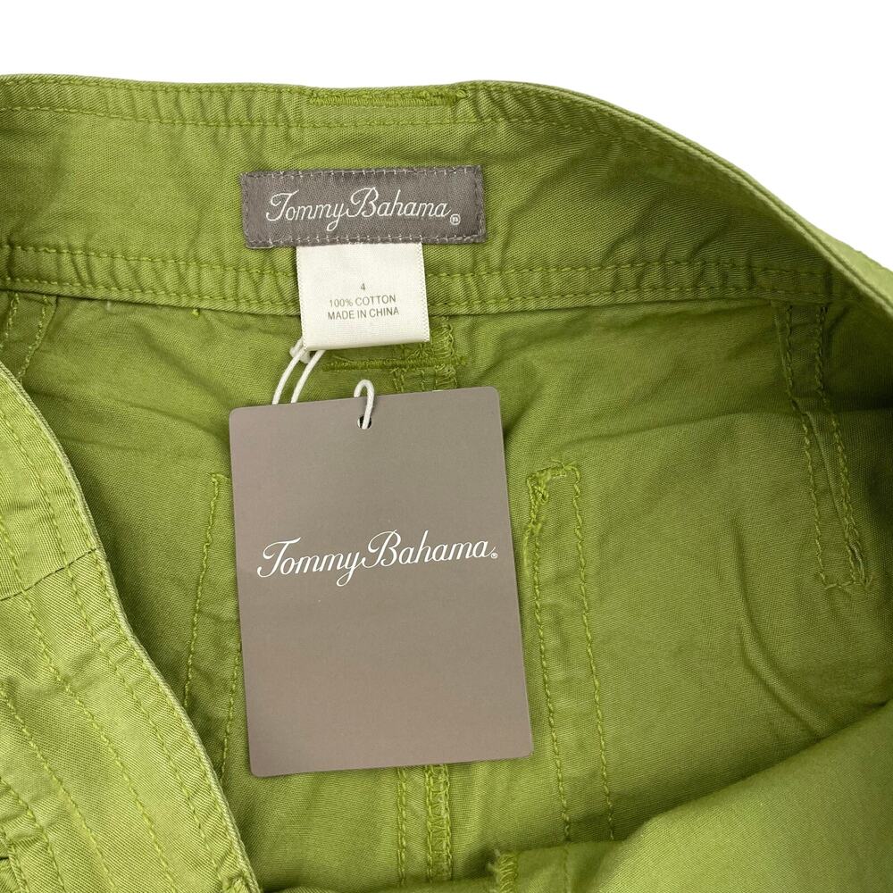 NWT TOMMY BAHAMA Riptide Twill Short Sz 4 Melon Drop - Picture 3 of 5